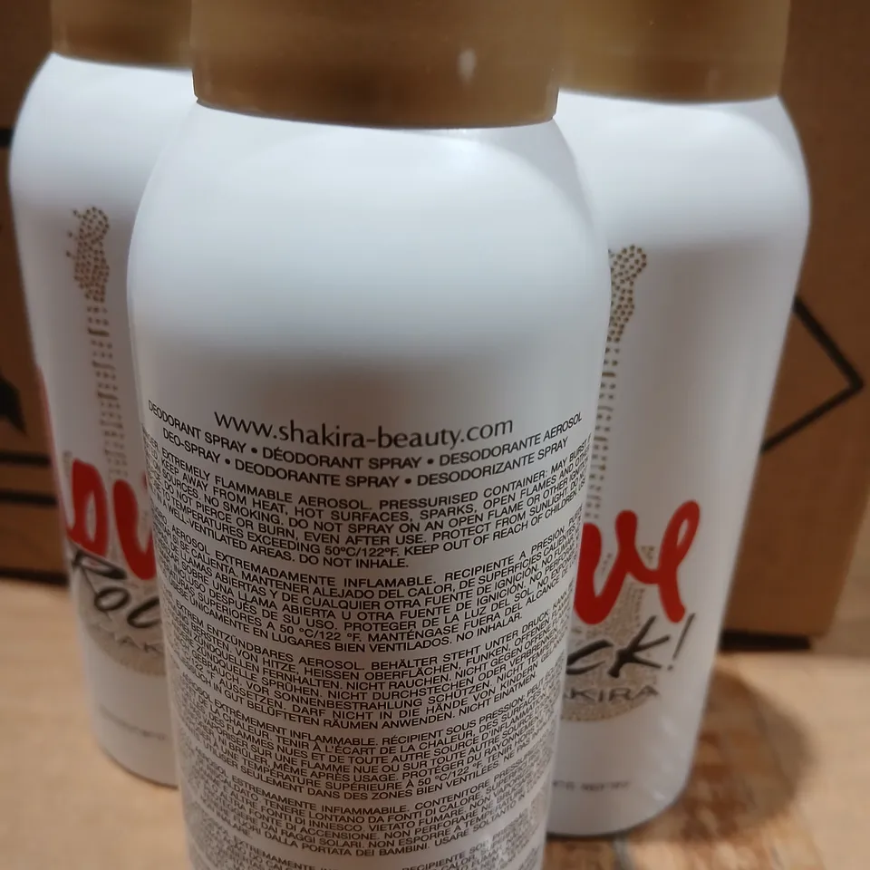 TWELVE SHAKIRA LOVE ROCK! DEODORANT SPRAY – 150 ML 