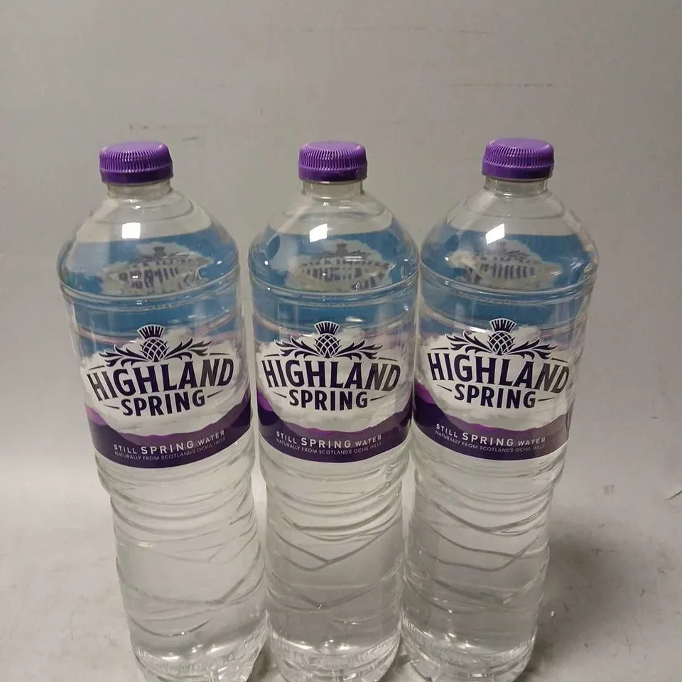 3 HIGHLAND SPRING STILL SPRING WATER (3x1.5L) - COLLECTION ONLY