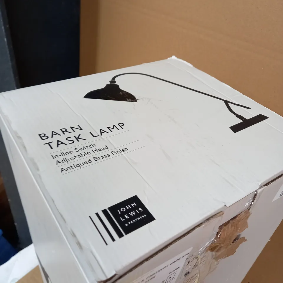 JOHN LEWIS BARN TASK LAMP 