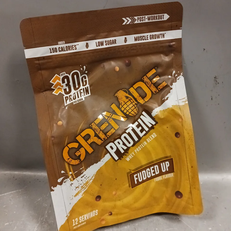 SEALED GRENADE PROTEIN BLEND - FUDGED UP - 480G