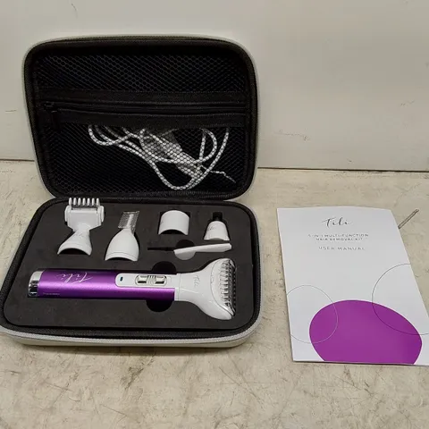 TILI 5-IN-1 MULTI-FUNCTION HAIR REMOVAL KIT PURPLE // FAULTY (1 BOX)