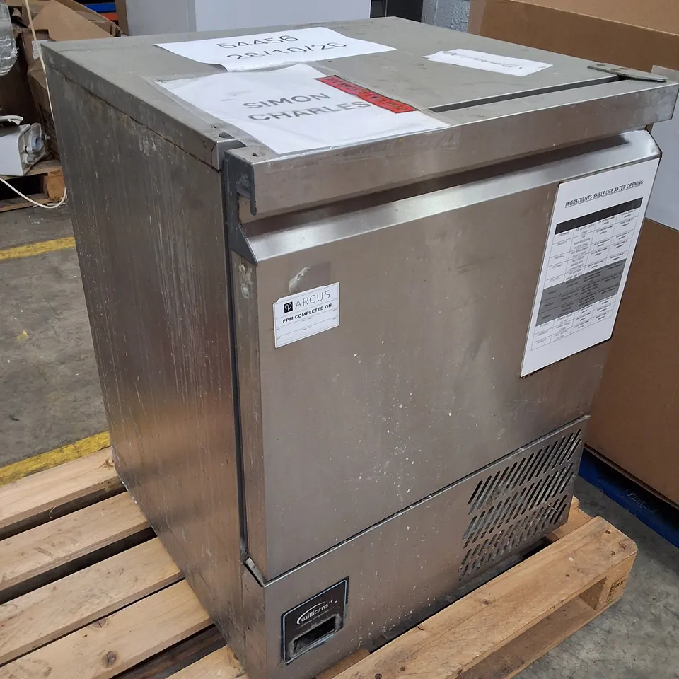 WILLIAMS H5UC R2 COMMERCIAL UNDERCOUNTER REFRIGERATOR
