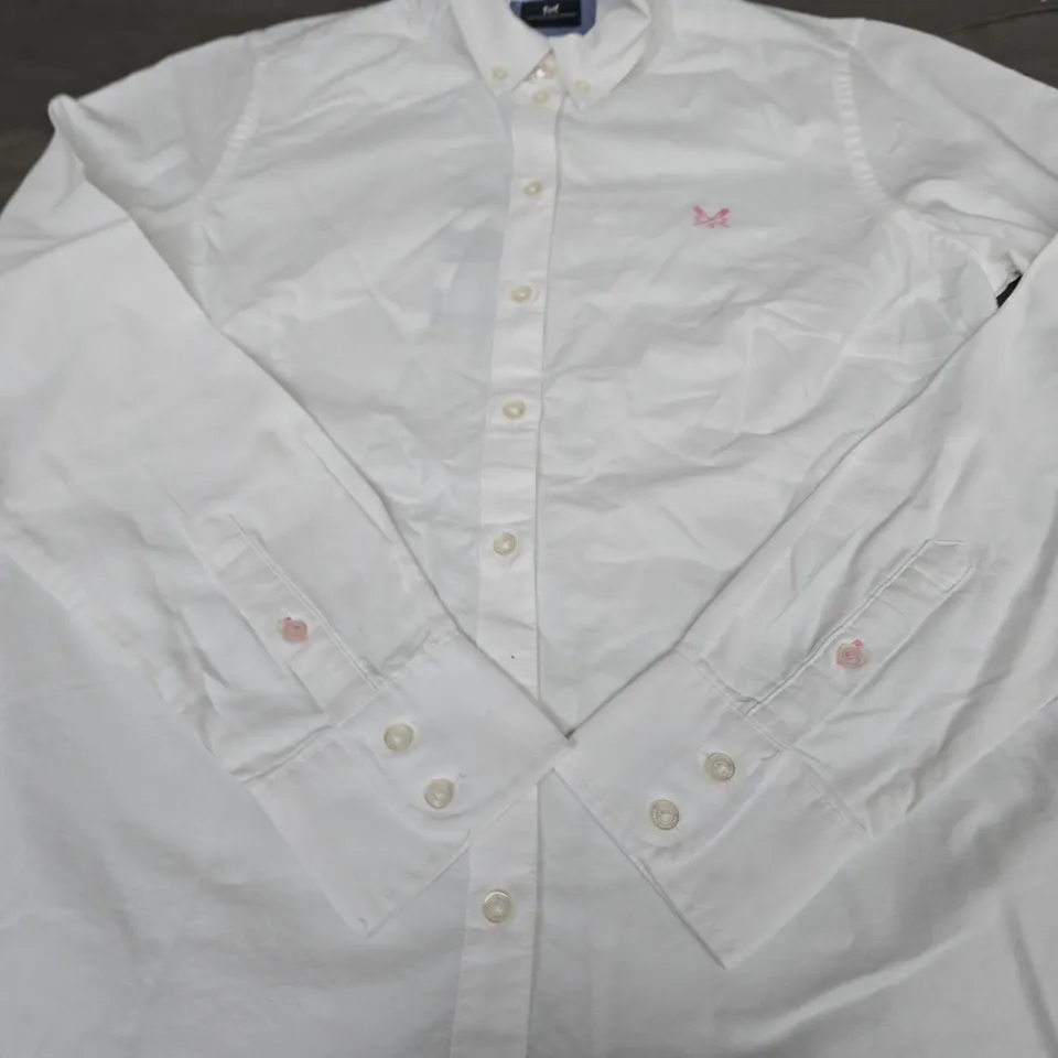 CREW CLOTHING COMPANY BUTTONED SHIRT - SIZE 8