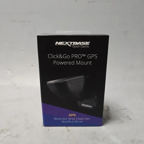 SEALED NEXTBASE CLICK&GO GPS POWERED MOUNT