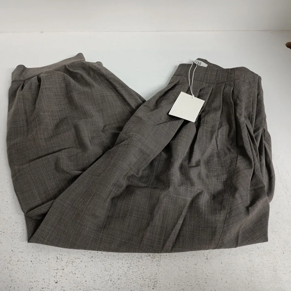 COS BARREL TROUSERS IN GREY - UK 10
