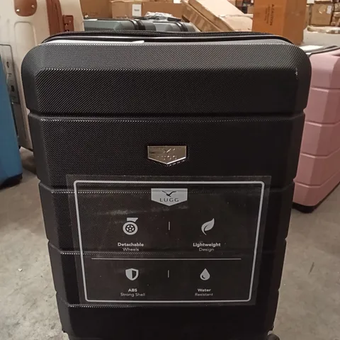 UNBOXED KEPLIN LUGG SMALL SIZE TRAVEL SUITCASE WITH WHEELS AND BLACK COLOUR 