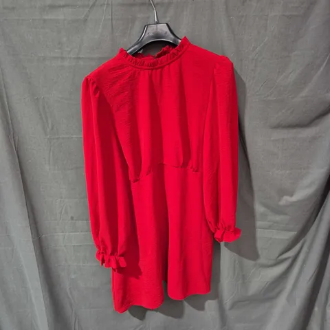 NEW LOOK RED DRESS, UK 16 (EU 44, US 12)