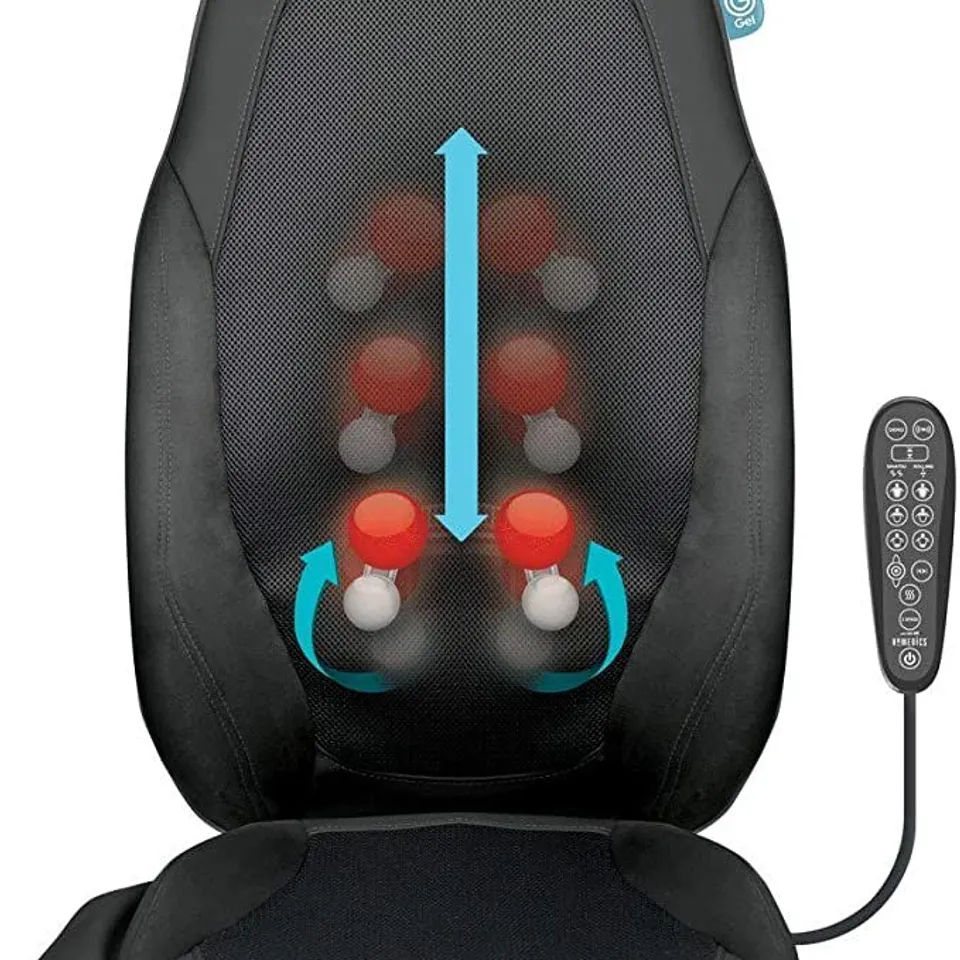 HOMEDICS GEL SHIATSU BACK MASSAGER SBG-750G-EU