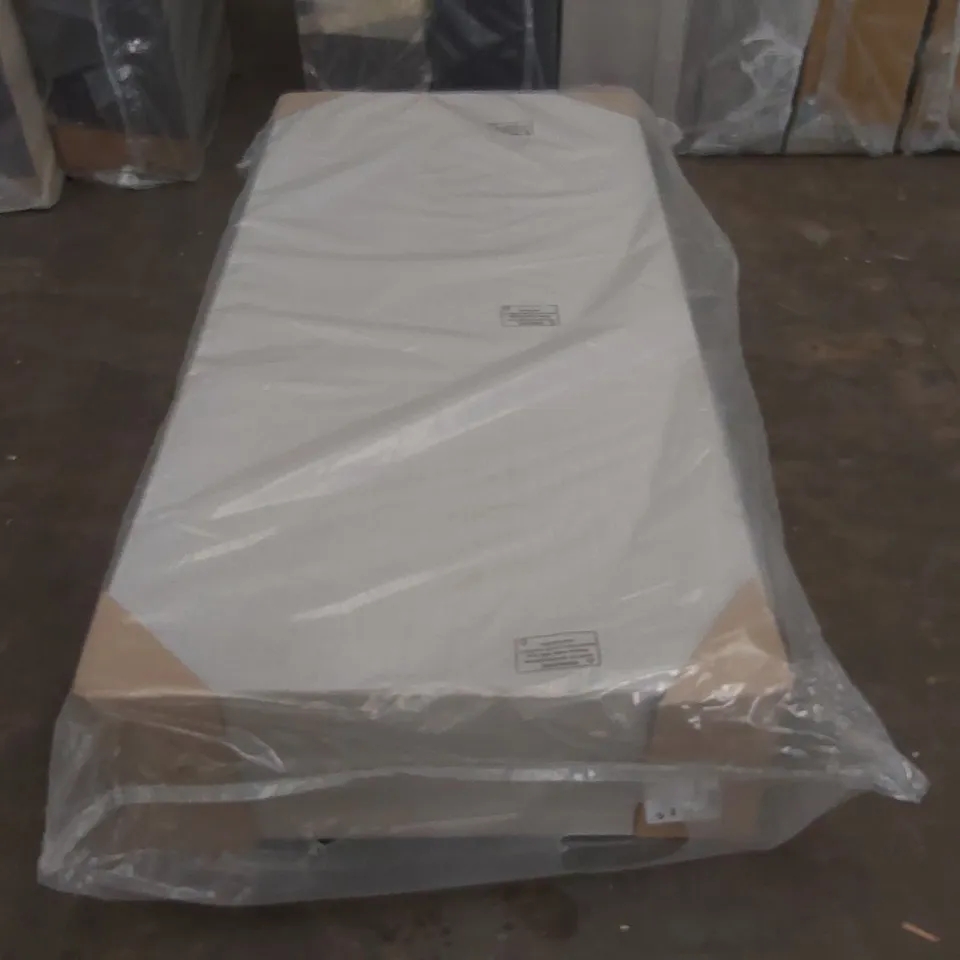 BAGGED 3FT SINGLE SANDSTONE FABRIC DIVAN BASE