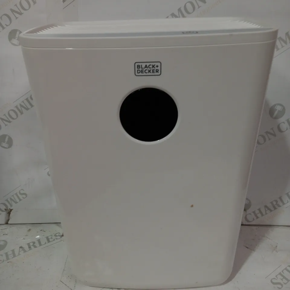 BLACK AND DECKER 2-LITRE DEHUMIDIFIER WITH AIR PURIFIER
