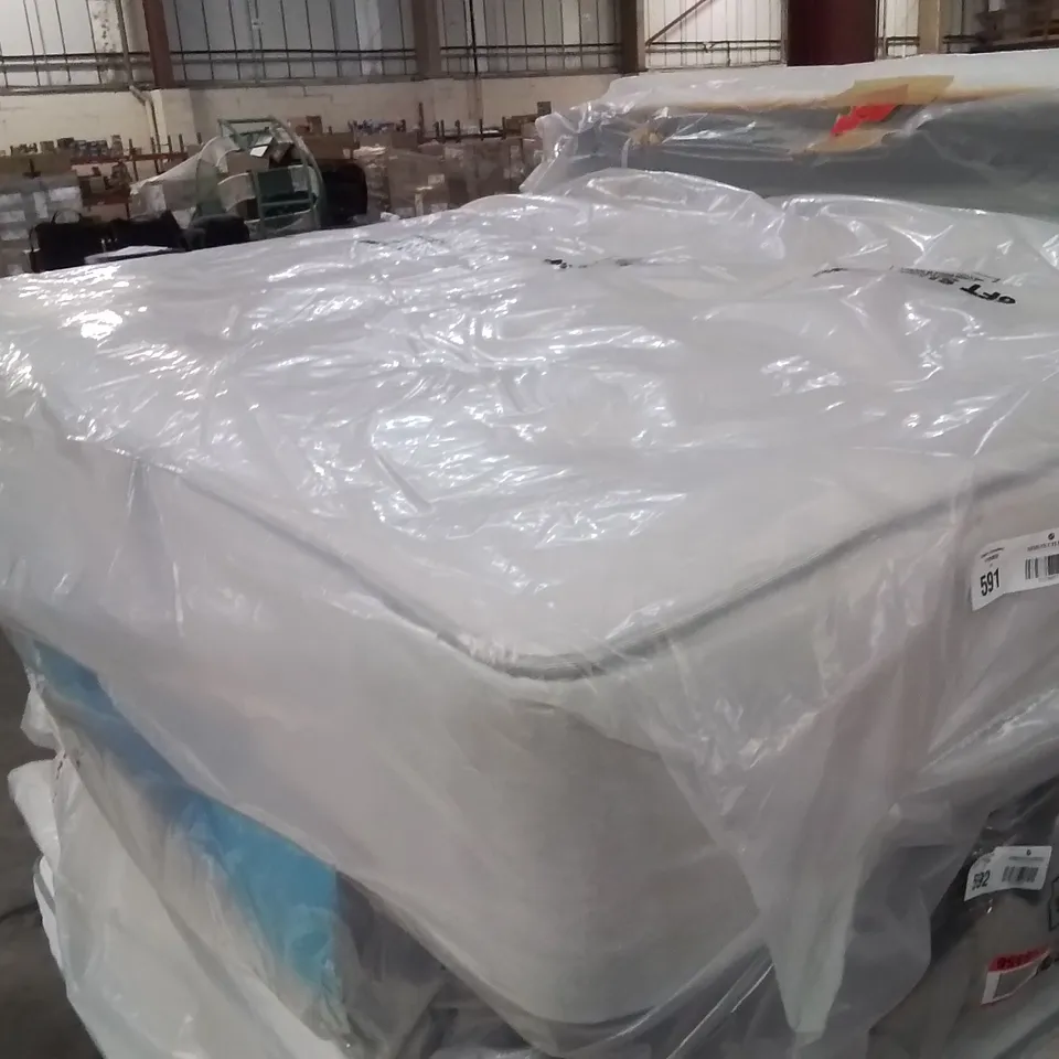 QUALITY BAGGED STEEPLE POSTURTECH DIUBLE MATTRESS 