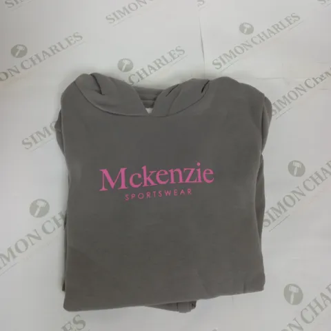 MCKENZIE LOGO HOODIE SIZE 8-10 YEARS