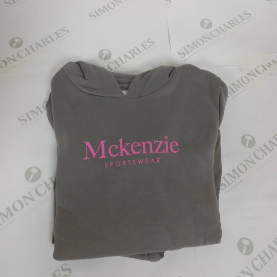MCKENZIE LOGO HOODIE SIZE 8-10 YEARS