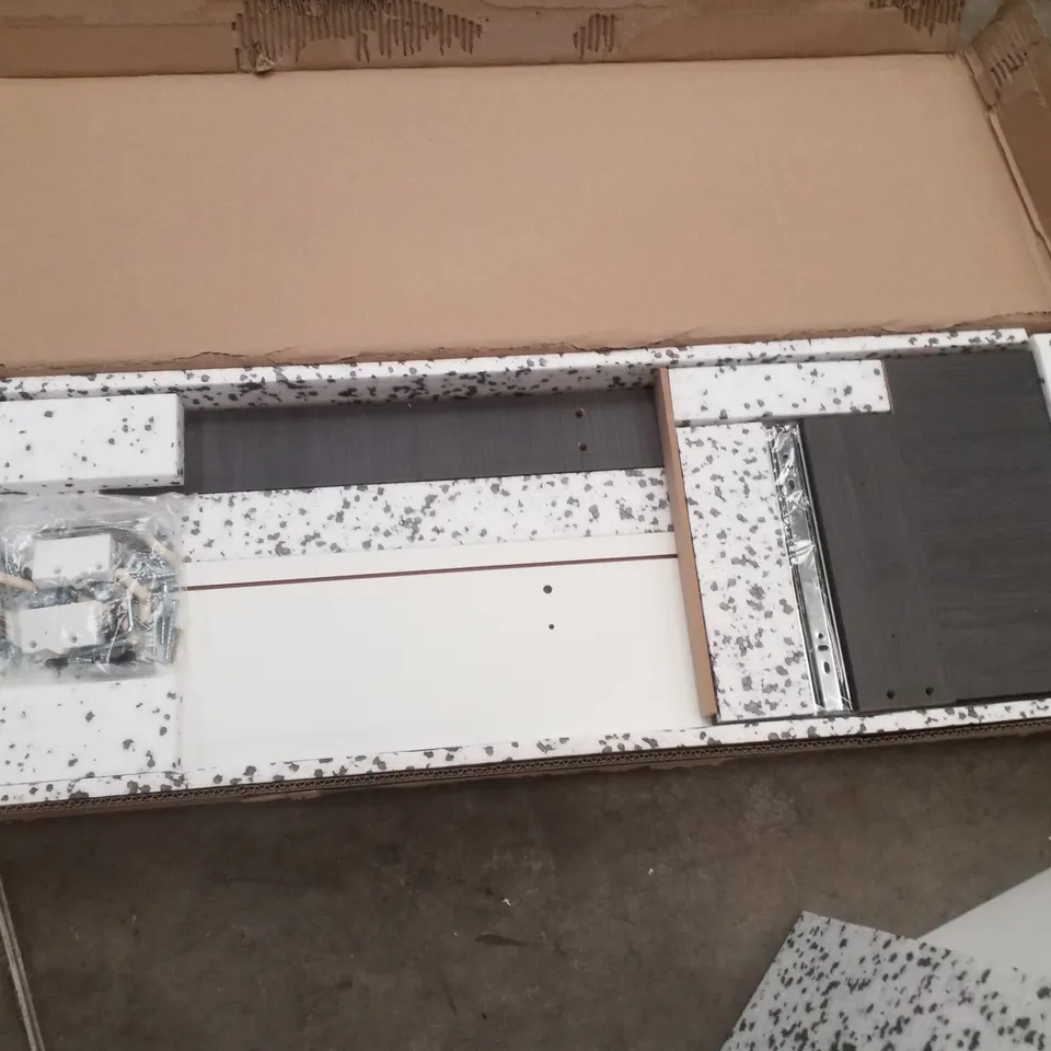 BOXED NOLIE WALL HANGING CONSOLE - BLACK OAK EFFECT