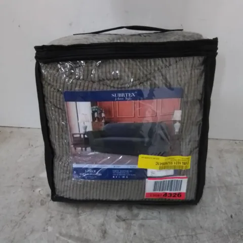 BAGGED BOX CUSHION SOFA SLIPOVER