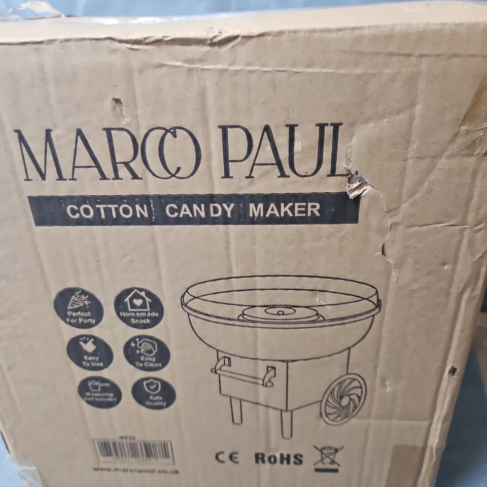 MARCO PAUL COTTON CANDY MAKER