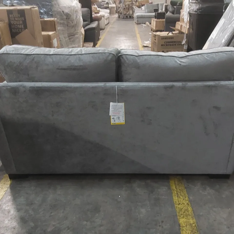 QUALITY DESIGNER PURINI 3 SEATER UPHOLSTERED MADE TO ORDER SOFA BED