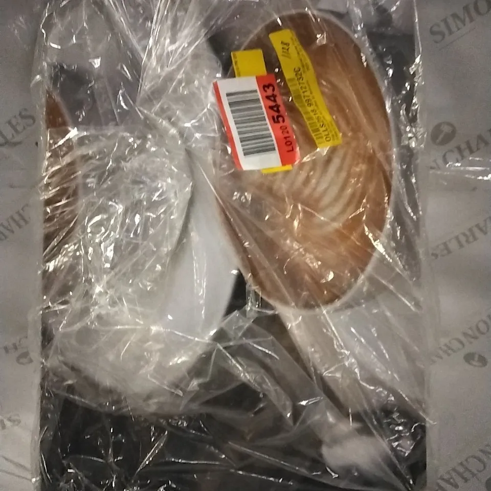 BAGGED CUP OF HOT LATTE COFFEE ART BY NUTNARIN-WRAPPED CANVAS