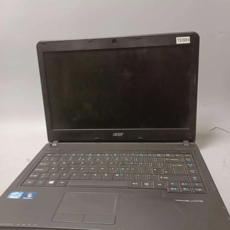 ACER TRAVEL MATE LAPTOP MODEL NO - ZQW 