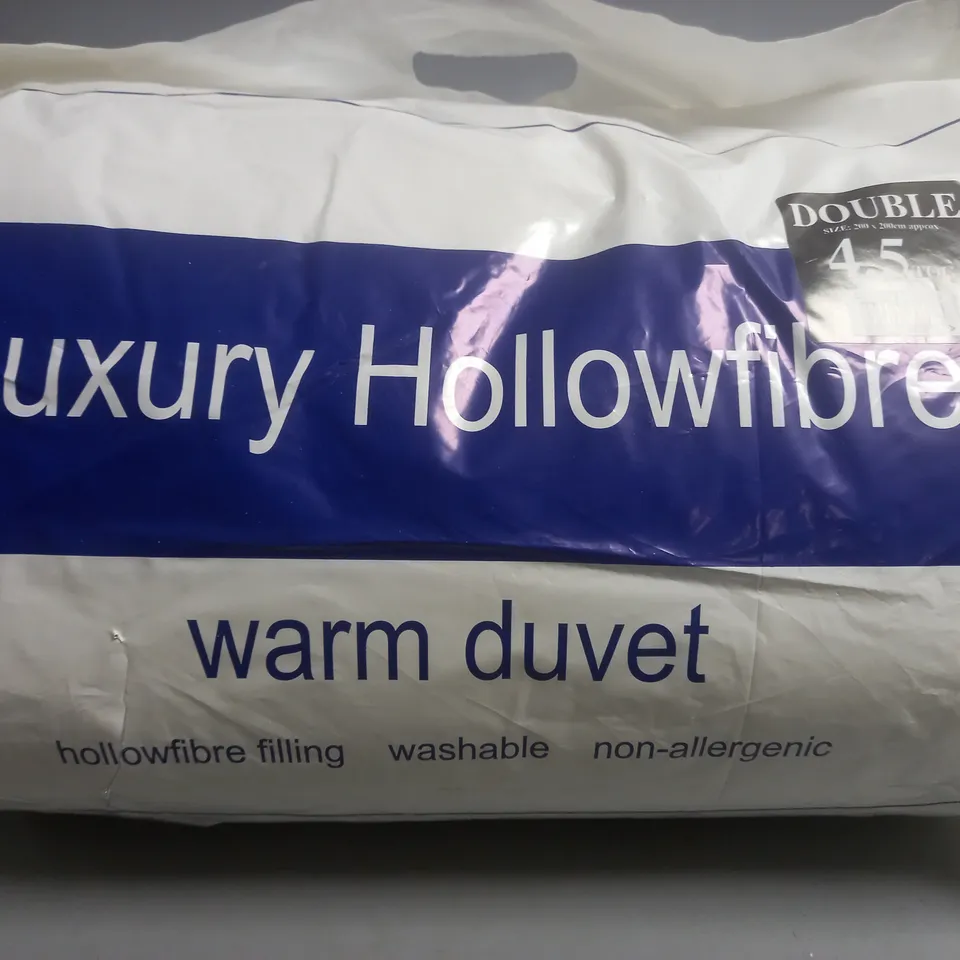 LUXURY HALLOWFIBRE WARM DUVET 4.5TOG
