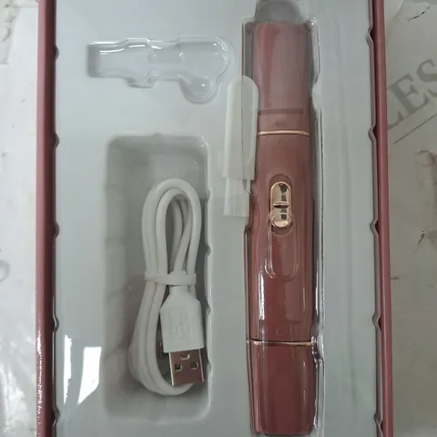 BOXED SIMPLY BEAUTY 2 IN 1 SUPER SMOOTH FACE & BROWS HAIR REMOVER, BLUSH
