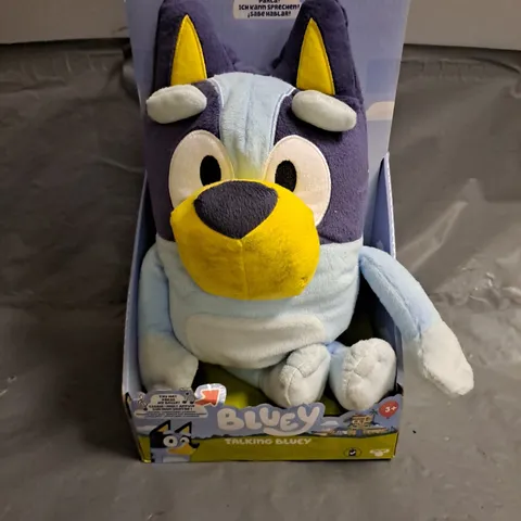 BLUE TALKING BLUEY TOY