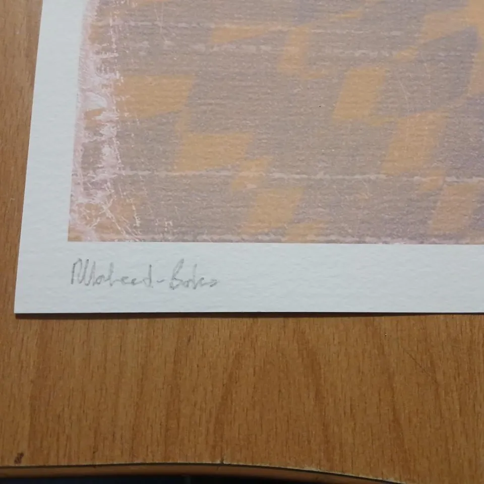 ROB HALHEAD 'PATHWAYS SIGNED PRINT NUMBERED (2/17)
