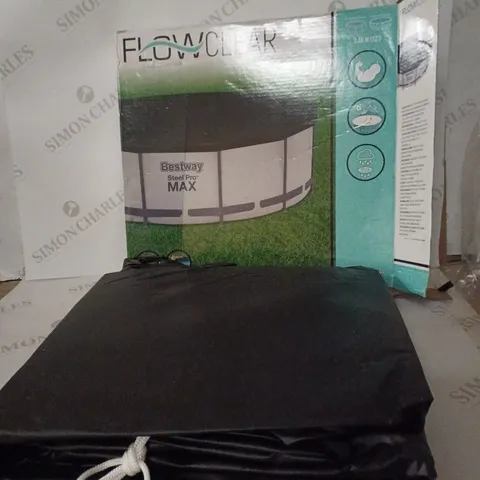 FLOWCLEAR STEEL PRO MAX 12' POOL COVER FAST SET