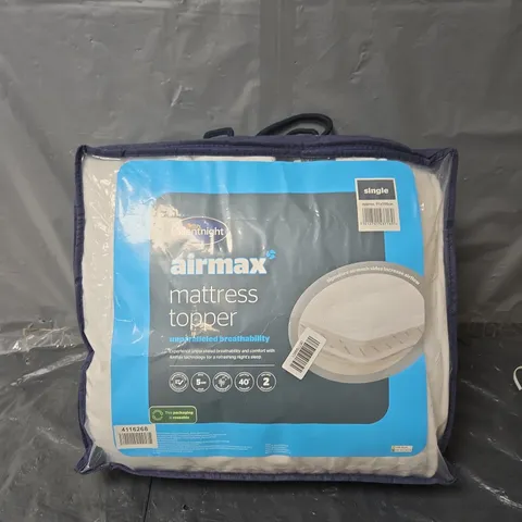 SILENTNIGHT AIRMAX MATTRESS TOPPER - SINGLE411/6268