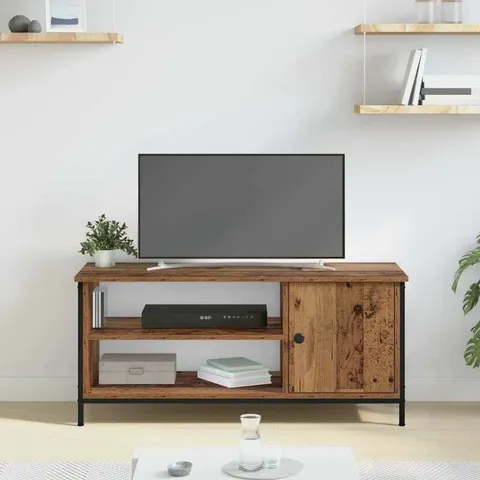 BOXED TV CABINET 100 x 40 x 45cm ENGINEERED WOOD (1 BOX)