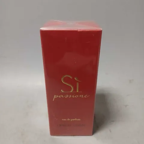 BOXED AND SEALED GIORGIO ARMANI SI PASSIONE EAU DE PARFUM 100ML