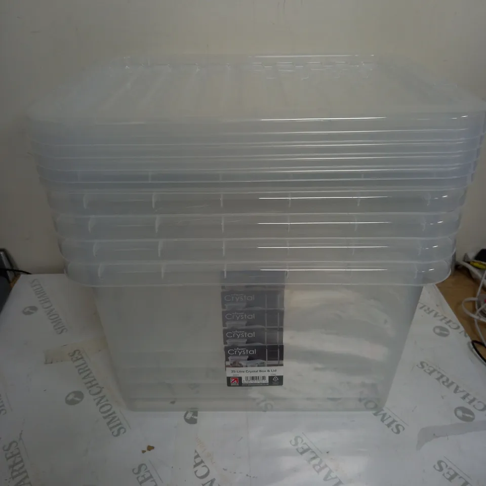 5 WHAM CRYSTAL 25 LITRE CRYSTAL BOX & LID