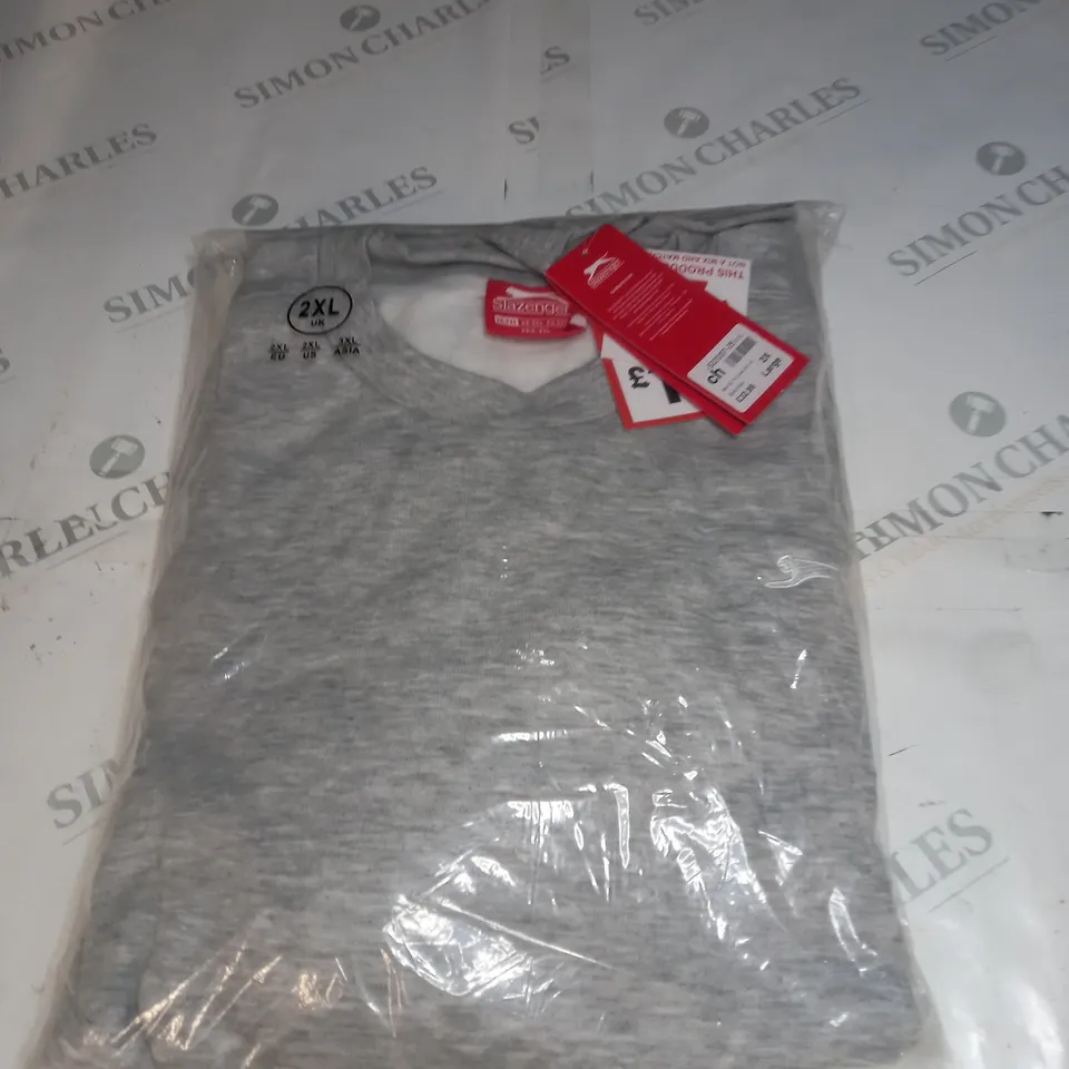 BAGGED SLAZENGER GREY SWEATSHIRT SIZE XXL