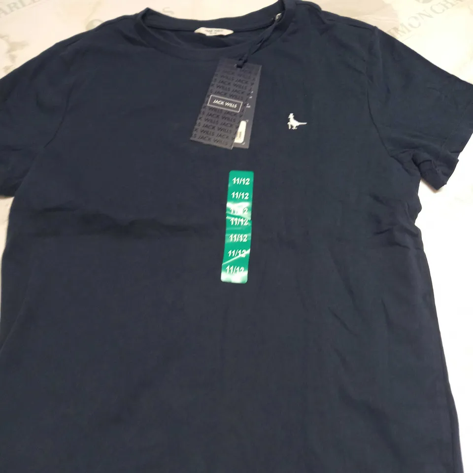 JACK WILLS LOGO T-SHIRT SIZE 11/12 YEARS