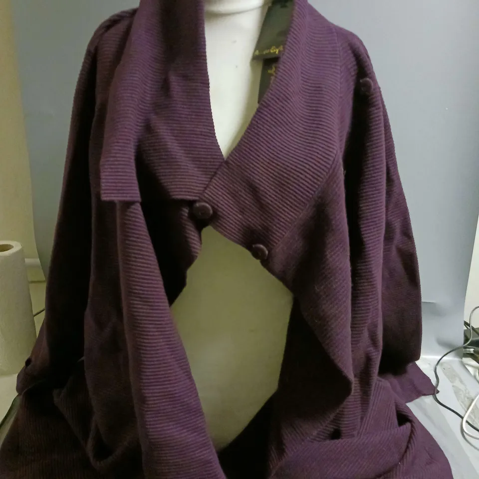 PHASE EIGHT LADIES SHAWL MAROON SIZE 16