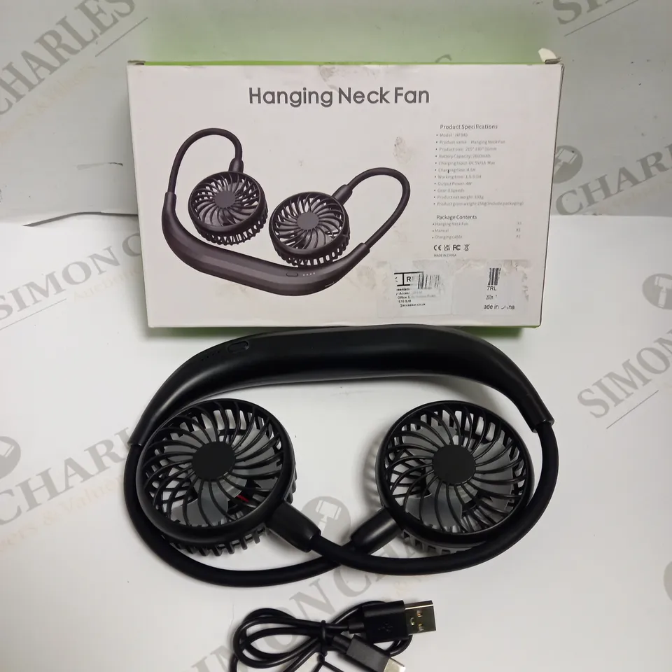 BOXED HANGING NECK FAN HF340