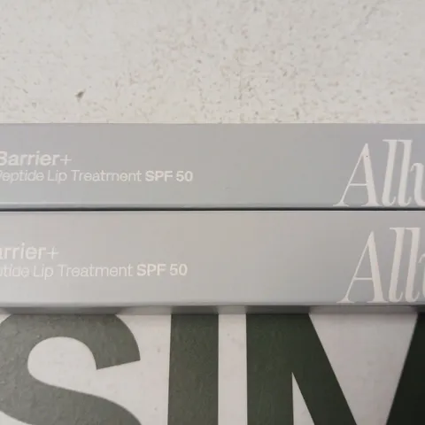 2 X 10ML ALLY BARRIER+ PEPTIDE LIP TREATMENT SPF50