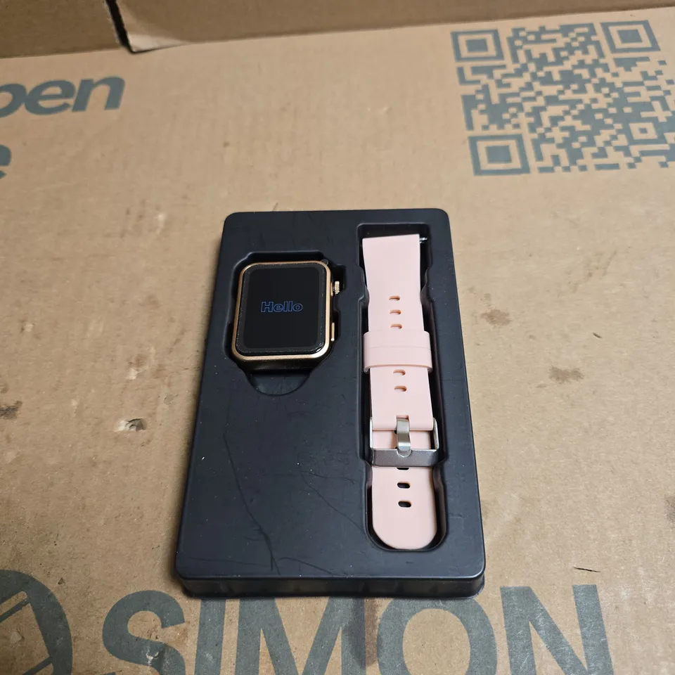 PINK SMART WATCH, BOXED