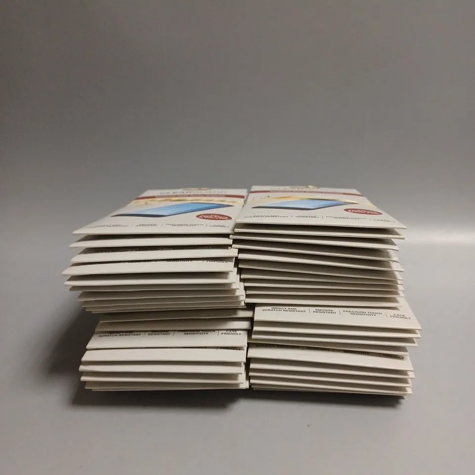 APPROXIMATELY 40 CLEAR GUARD TEMPERED GLASS SCREEN PROTECTORS FOR IPHONE 8/7/6S/6 PLUS 