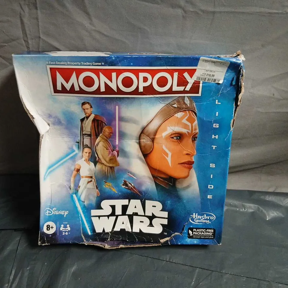 MONOPOLY STAR WARS EDITION BOARD GAME – HASBRO