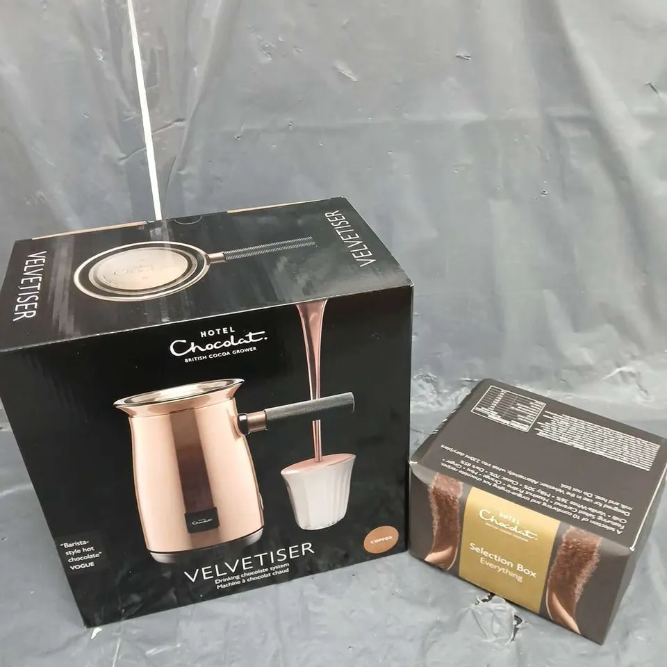 BOXED HOTEL CHOCOLAT VELVETISER IN COPPER