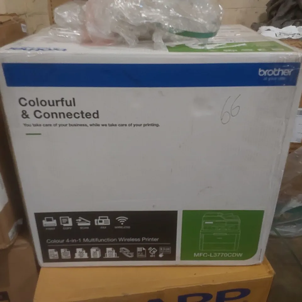 BOXED BROTHER MFC-L3770CDW MULTIFUNCTIONAL 4-IN-1 WIRELESS PRINTER 