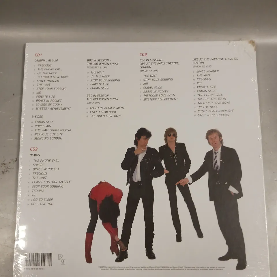 SEALED PRETENDERS 40TH ANNIVERSARY DELUXE EDITION 3CD EDITION 