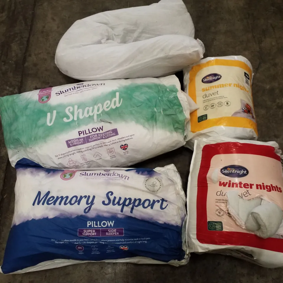 PALLET OF 2 BOXES CONTAINING ASSORTED BEDDING
