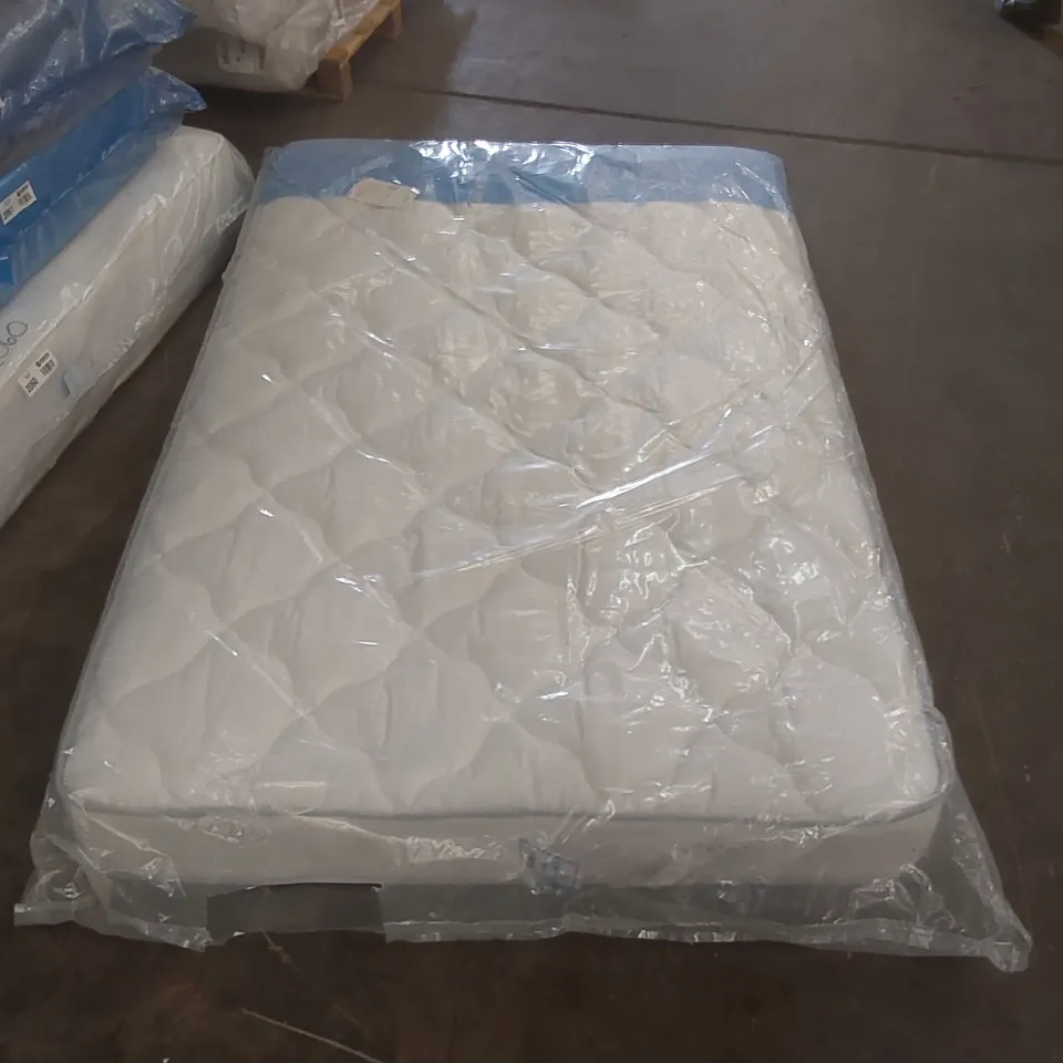 QUALITY BAGGED 120CM AIRSPRUNG MICRO QUILT SMALL DOUBLE MATTRESS RRP £209