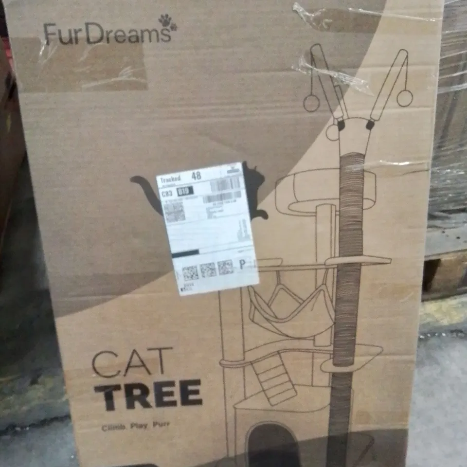 BOXED FURDREAMS CAT TREE 