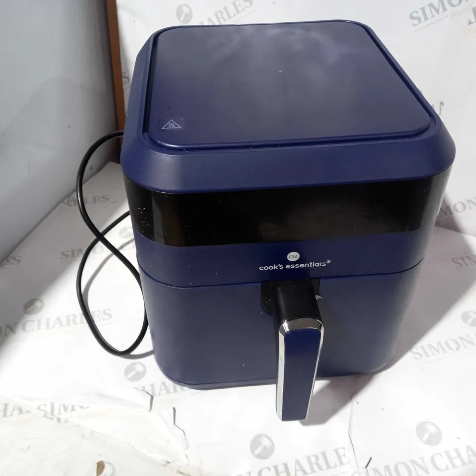 COOK'S ESSENTIALS 5.8L AIR FRYER NAVY