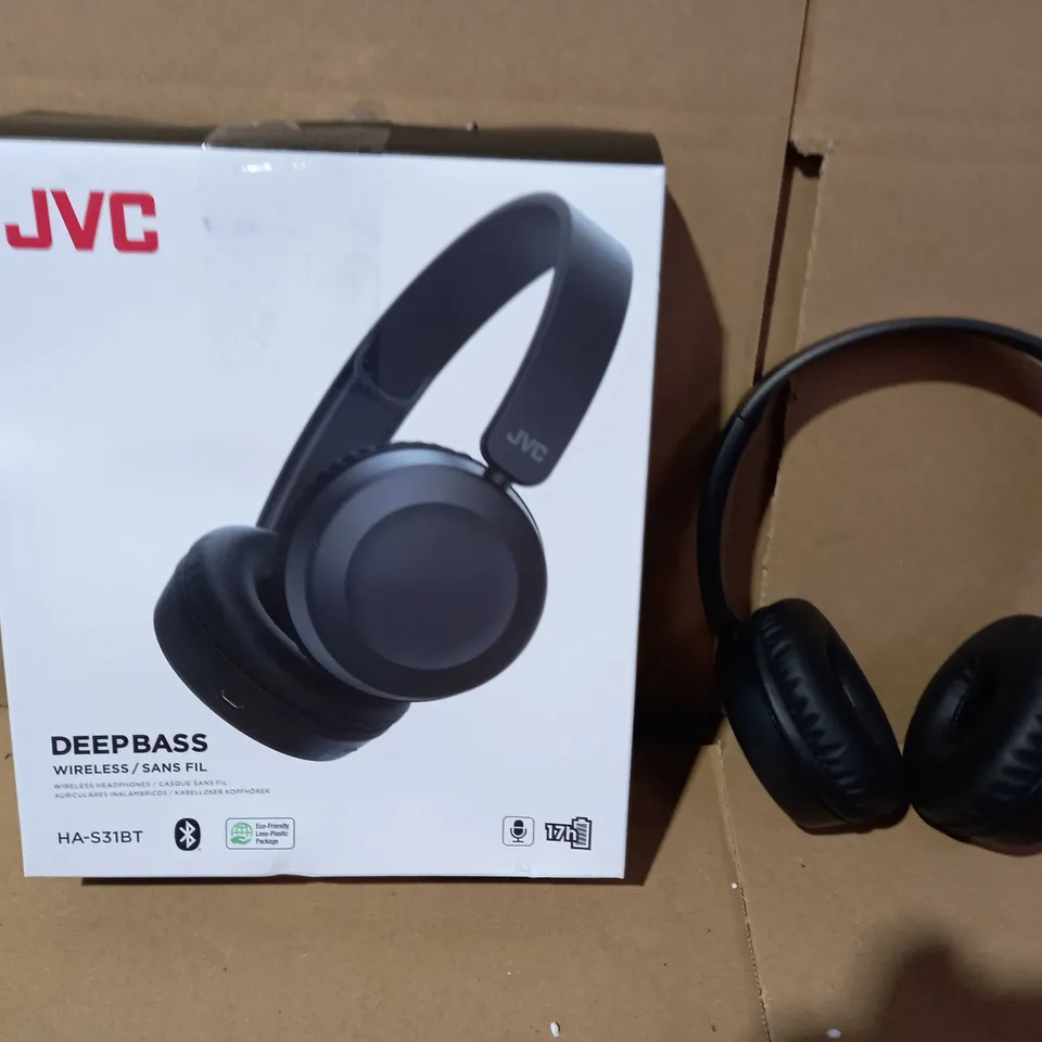 JVC DEEP BASS WIRELESS HEADPHONES