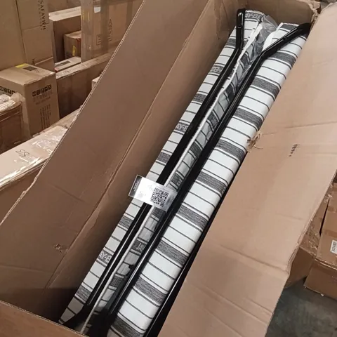 BOXED JAY-BE SLEEP SMART FOLDING BED - BLACK/WHITE (1 BOX)