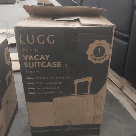 BOXED LUGG TRAVEL SUITCASE